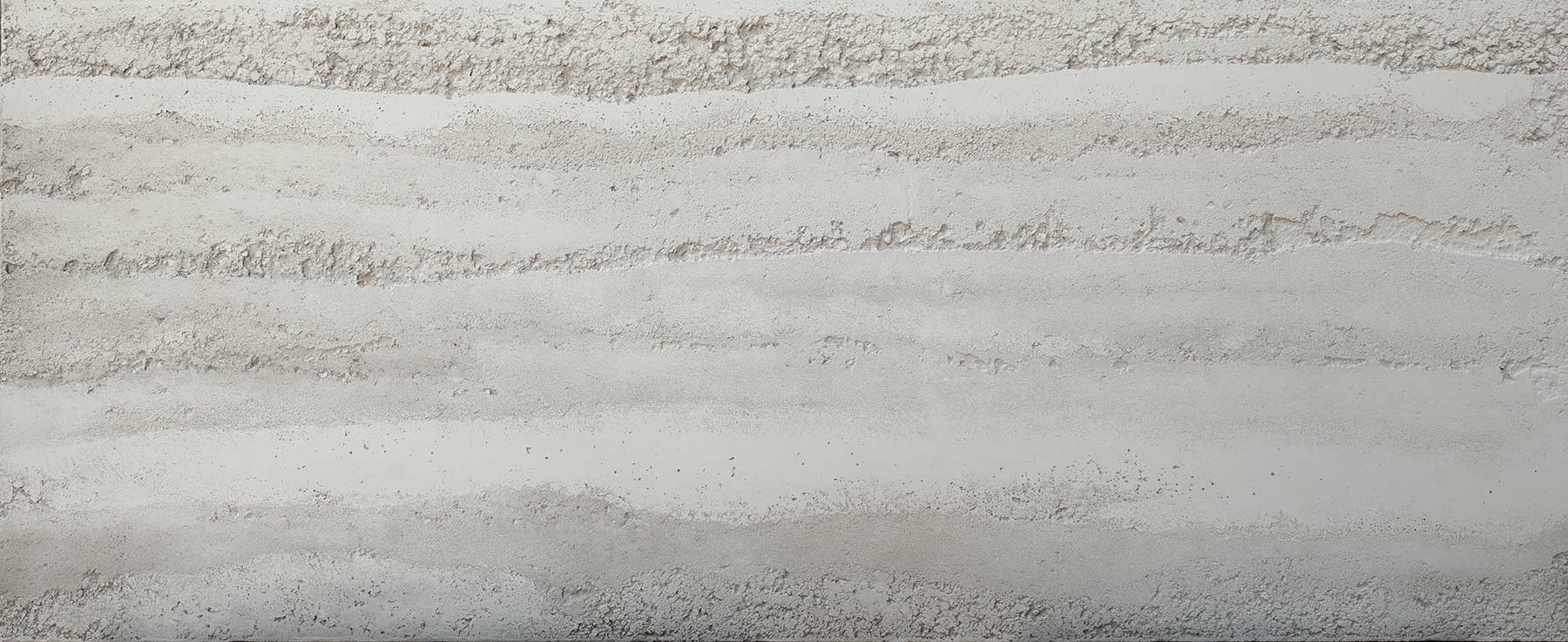 precast rammed earth panel in ivory colour