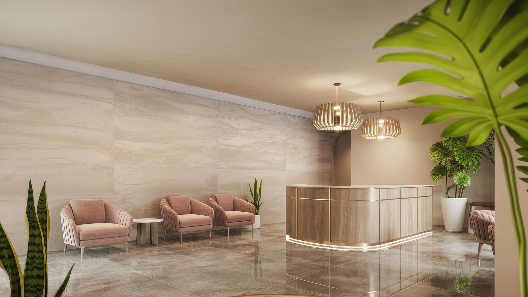 faux marble wall panels - Stonini