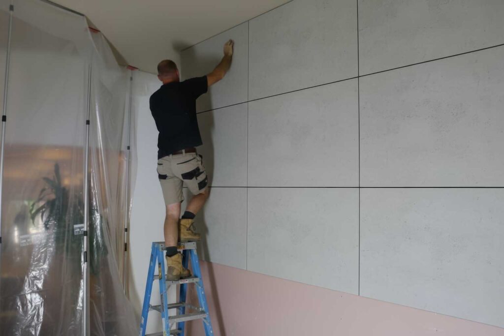 residential concrete wall panels installation